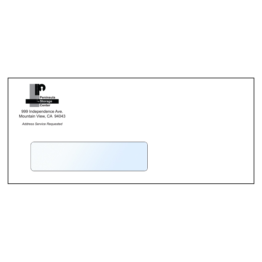 Peninula Independence 10 Window Envelope bw_LR