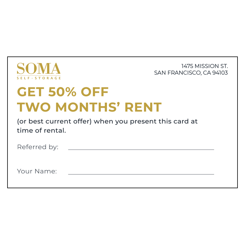 SOMA Referral Card