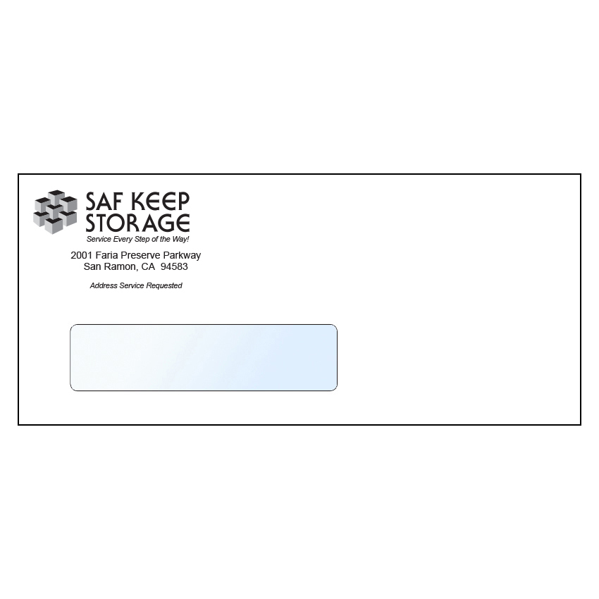 Saf Keep San Ramon 10 Envelope